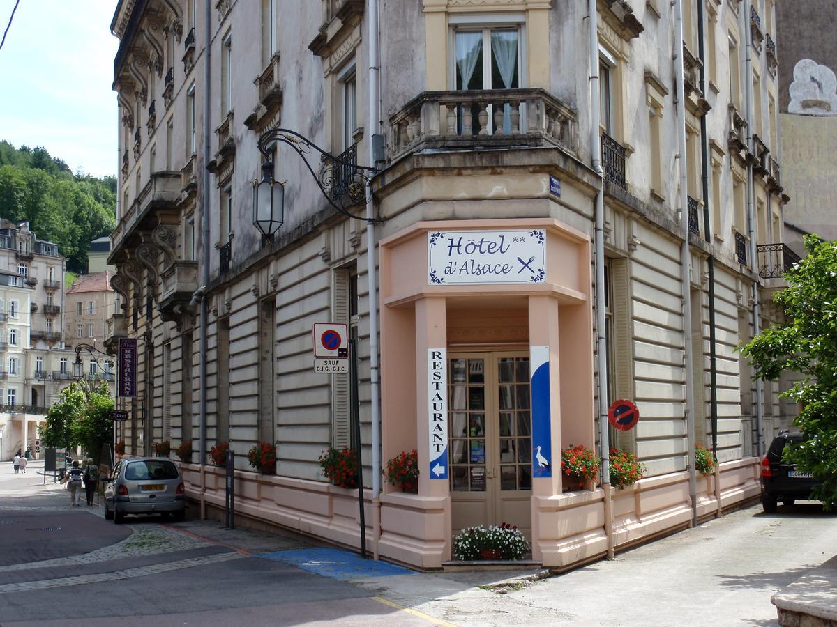 Hôtel Restaurant d'Alsace Plombières-les-Bains Exterior foto
